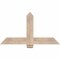 Ekena Millwork Eugene Smooth Timber Gable Bracket, Douglas Fir, 48"W x 26"H x 1 1/2"D x 5 1/2"F, 13/12 Pitch GBW048X26X0206EUG00SDF - alternate 1